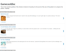Tablet Screenshot of gamecockdoc.blogspot.com