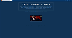 Desktop Screenshot of fortalezamentalsiemprepositivo.blogspot.com