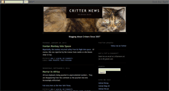 Desktop Screenshot of critternews.blogspot.com