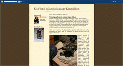 Desktop Screenshot of kutya-sztori.blogspot.com