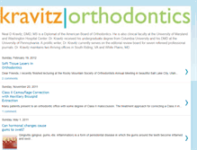 Tablet Screenshot of kravitzorthodontics.blogspot.com