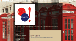 Desktop Screenshot of letsenglish07.blogspot.com