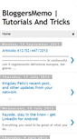 Mobile Screenshot of bloggersmemo.blogspot.com