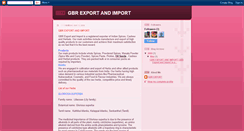 Desktop Screenshot of gbrexportandimport.blogspot.com