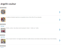 Tablet Screenshot of angelik-couleur.blogspot.com