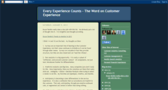 Desktop Screenshot of everyexperiencecounts.blogspot.com