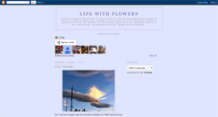 Desktop Screenshot of lifewithflowers.blogspot.com