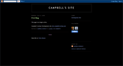 Desktop Screenshot of campbelldcrowley.blogspot.com