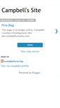 Mobile Screenshot of campbelldcrowley.blogspot.com