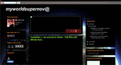 Desktop Screenshot of myworldsupernova.blogspot.com