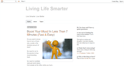 Desktop Screenshot of livinglifesmarter.blogspot.com