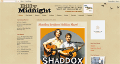 Desktop Screenshot of billymidnight.blogspot.com