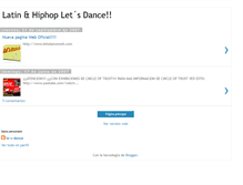Tablet Screenshot of latinhiphopletsdance.blogspot.com
