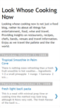 Mobile Screenshot of lookwhosecookingnow.blogspot.com