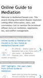 Mobile Screenshot of mediationblog.blogspot.com