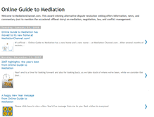 Tablet Screenshot of mediationblog.blogspot.com