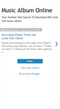 Mobile Screenshot of musicalbumonline.blogspot.com