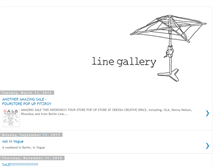 Tablet Screenshot of linegallery.blogspot.com