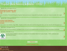 Tablet Screenshot of coletaseletivasolidaria.blogspot.com