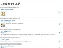 Tablet Screenshot of elblogdeirismarin.blogspot.com