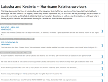 Tablet Screenshot of katrinahurricanelosangeles.blogspot.com