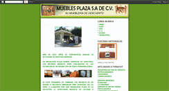 Desktop Screenshot of muebleriaplaza.blogspot.com
