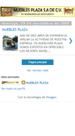 Mobile Screenshot of muebleriaplaza.blogspot.com