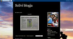 Desktop Screenshot of cseriszilvi.blogspot.com