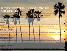 Tablet Screenshot of elmundodelnarcotrafico.blogspot.com