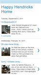 Mobile Screenshot of happyhendrickshome.blogspot.com
