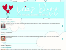 Tablet Screenshot of leiasblogg.blogspot.com