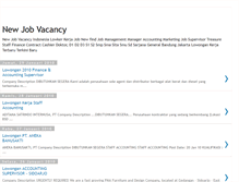 Tablet Screenshot of newjobvacancy.blogspot.com
