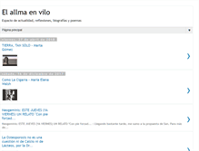 Tablet Screenshot of elallmaenvilo.blogspot.com