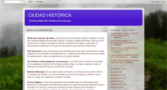 Desktop Screenshot of ciudadhistorica.blogspot.com