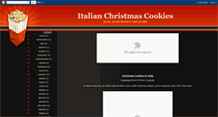 Desktop Screenshot of italian-christmas-cookies.blogspot.com