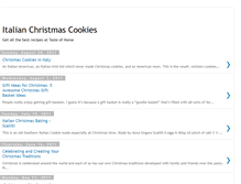 Tablet Screenshot of italian-christmas-cookies.blogspot.com