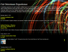 Tablet Screenshot of catostermanexperience.blogspot.com