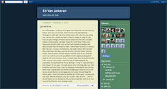 Desktop Screenshot of edvanackeren.blogspot.com