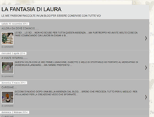 Tablet Screenshot of lafantasiadilaura.blogspot.com