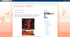 Desktop Screenshot of estardemoda.blogspot.com