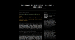 Desktop Screenshot of carnavalderiosucio.blogspot.com