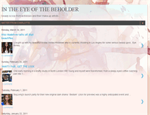 Tablet Screenshot of intheeyeofthebeholder-charlottesalt.blogspot.com