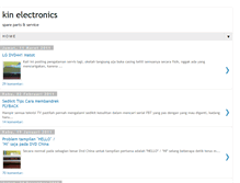 Tablet Screenshot of kinelectronics.blogspot.com