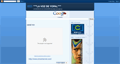 Desktop Screenshot of lavozdeyopalfm.blogspot.com