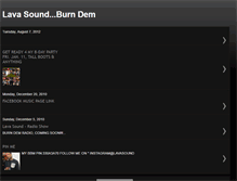 Tablet Screenshot of lavasound.blogspot.com