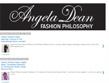 Tablet Screenshot of angeladeanfashionphilosphy.blogspot.com