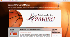 Desktop Screenshot of basquet-sant-miquel.blogspot.com