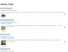 Tablet Screenshot of mainlycake.blogspot.com