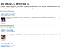 Tablet Screenshot of basketball-tv24.blogspot.com