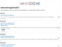 Tablet Screenshot of ndrewtwopointoh.blogspot.com